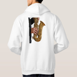 Saxofoon Muzikant Jazz Muziek Liefhebber Grafisch Hoodie