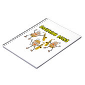 Saxofoon Rocks Notitieboek (Linkerzijde)