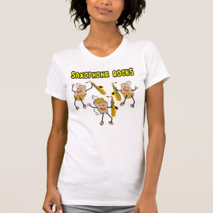 Saxofoon Rocks T-shirt