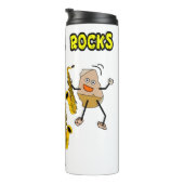 Saxofoon Rocks Thermosbeker (Geroteerd rechts)
