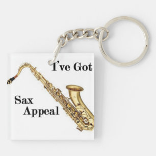 Saxofoon Sleutelhanger
