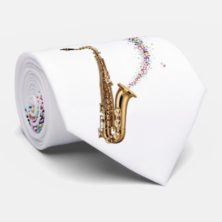 Saxofoon Solo - Heren Stropdas op Maat