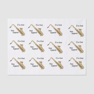 Saxofoon tissuepapier