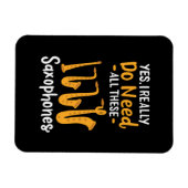 Saxofoon Types Magneet (Horizontaal)