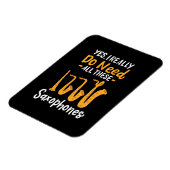 Saxofoon Types Magneet (Linkerzijde)