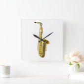 Saxofoon Vierkante Klok (Huis)