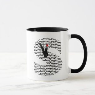 Saxofoonletter S Mok