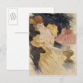 Saxoleine , Frankrijk 1890 Briefkaart (Voorkant / Achterkant)