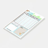 Saxon Wiskunde Lesson Correctie Post-it® Notes (Schuin)