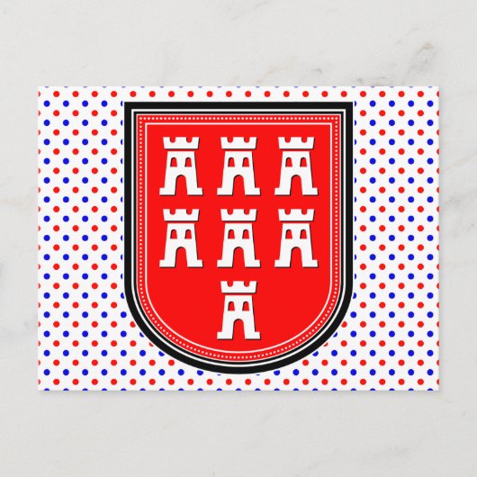 Saxonia-teken Briefkaart (Voorkant)