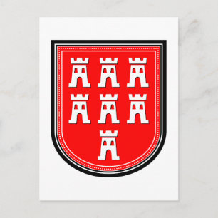 Saxonia-teken Briefkaart