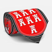 Saxonia-teken Stropdas (Opgerold)