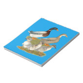 Saxony Duck Family Notitieblok (Gedraaid)