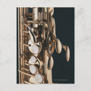 Saxophone 5 briefkaart