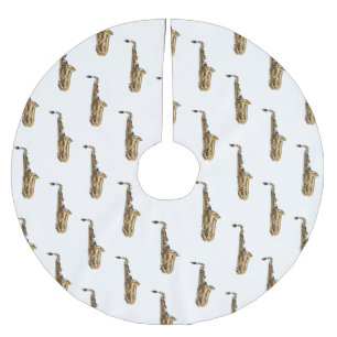 Saxophone cartoon kerstboom rok