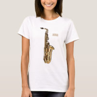 Saxophone cartoon