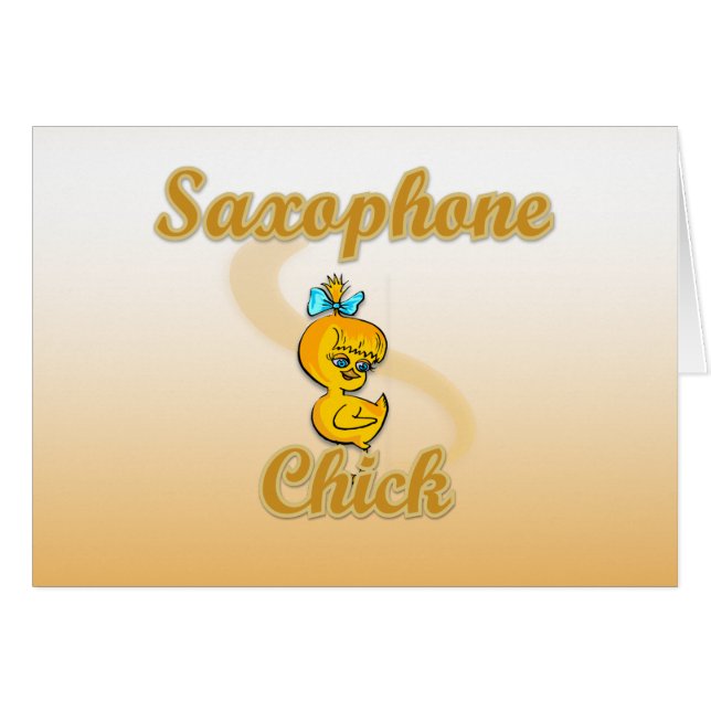 Saxophone Chick (Devant horizontal)