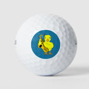 Saxophone Chick Golfballen