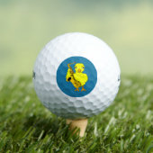 Saxophone Chick Golfballen (Insitu Shirt)