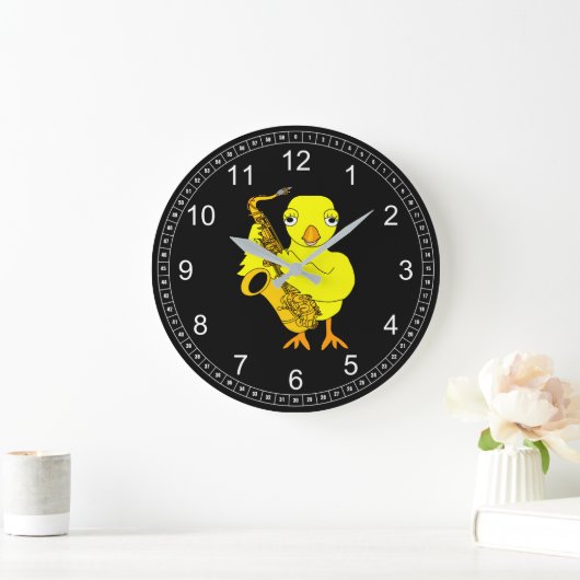 Saxophone Chick Grote Klok (Huis)
