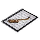 Saxophone Classic notebook Notitieboek (Linkerzijde)