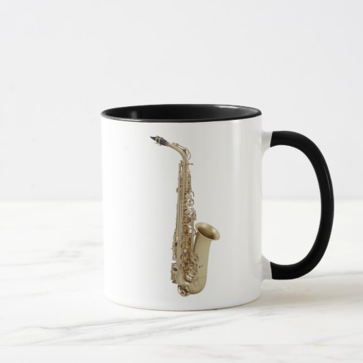 Saxophone Coffee Mok (Rechts)