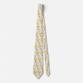 Saxophone Design Stropdas (Voorkant)