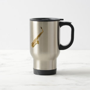 "Saxophone"-designgiften en -producten Reisbeker