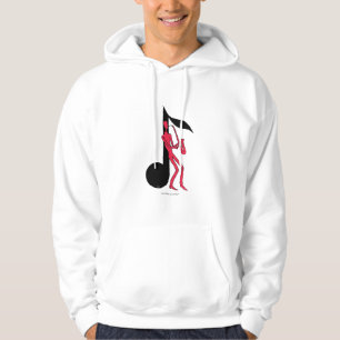 Saxophone die man speelt hoodie