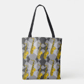 Saxophone Grey Pattern Draagtas (Achterkant)