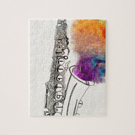 Saxophone Healing Legpuzzel (Verticaal)