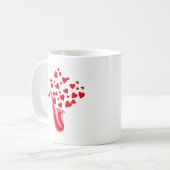 Saxophone Hearts Koffiemok (Voorkant links)