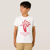 Saxophone Hearts T-shirt (Voorkant volledig)