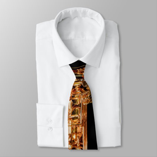 Saxophone intégral social de cravate (Attaché)