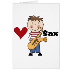 Saxophone - Male Tshirts en Gifts