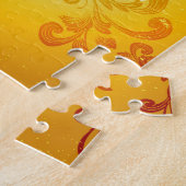 Saxophone met sleutelnoten en slim legpuzzel (Zijkant)