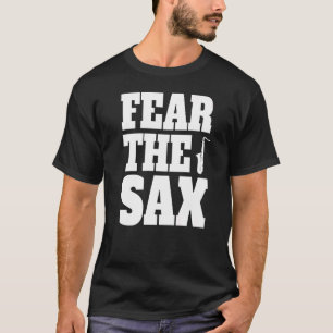 Saxophone Motif voor saxofone-speler T-shirt
