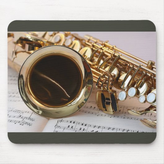Saxophone Muismat (Voorkant)