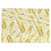 Saxophone Musicien Groupe enseignant Grand sac cad (Dos)