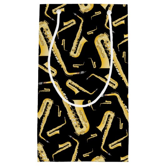 Saxophone Musicien Groupe Enseignant Petite Sac Ca (Devant)