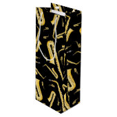 Saxophone Musicien Groupe Enseignant Vin Sac Cadea (Devant Angle)