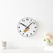 "Saxophone" ontwerpwandklokken Ronde Klok (Huis)