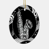 Saxophone Ornament (Rechts)