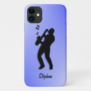 Saxophone Player iPhone 11 Hoesje