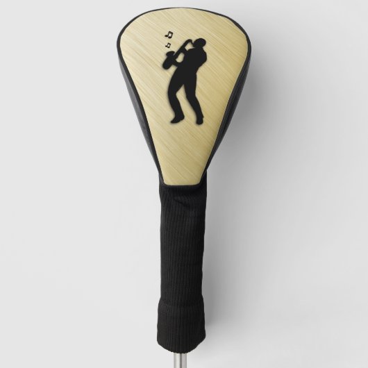Saxophone Player Golfheadcover (Voorkant)