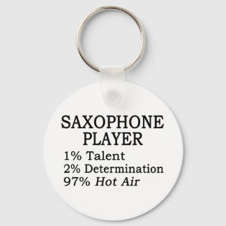 Saxophone Player Hot Air Sleutelhanger
