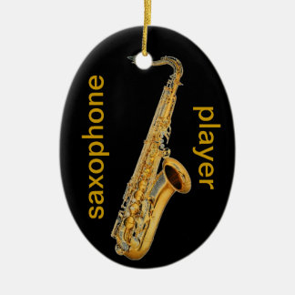 Saxophone Player Keramisch Ornament