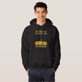 Saxophone Player On The Moon Hoodie (Voorkant volledig)