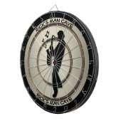 Saxophone Player Personal Man Cave Regulation Dartbord (Voorkant Rechts)