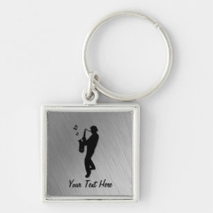Saxophone Player Sleutelhanger